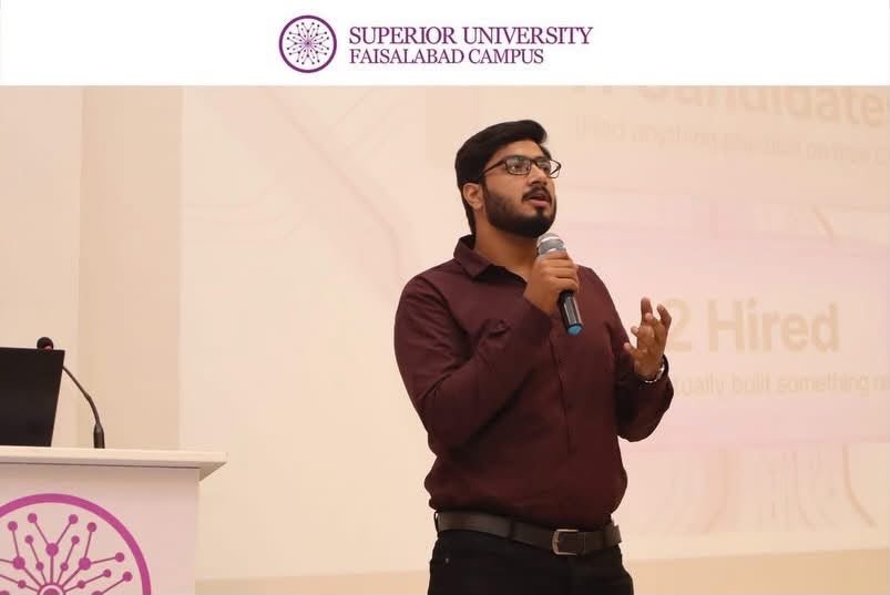 AI Career Roadmap Session at Superior University, Faisalabad 🎓🚀
