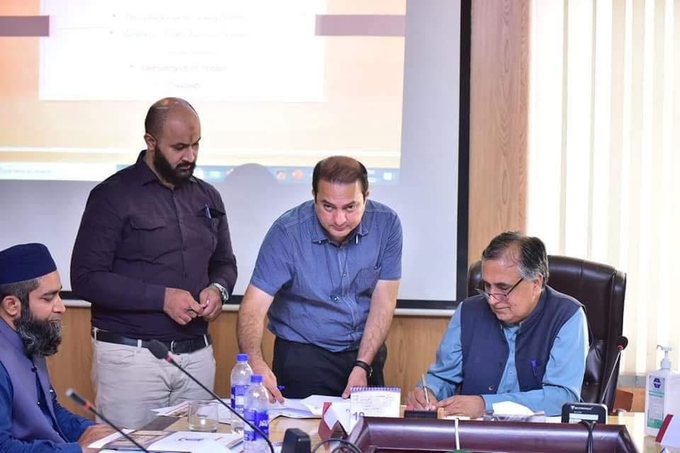 MOU Signing Ceremony at Business Incubation Center GCUF 🤝✨